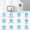3.5" Wireless Night Vision Baby Monitor Camera (US Plug) - 2