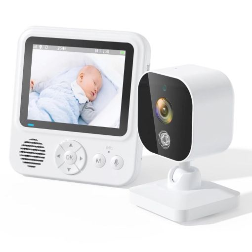 ABM900 2.8" Wireless Video Baby Monitor with Night Vision (US Plug) - 1