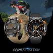 HT17 1.46" Round Screen Smartwatch, Health Monitoring, 100+ Sports (Blue) - 3
