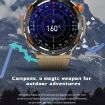 HT17 1.46" Round Screen Smartwatch, Health Monitoring, 100+ Sports (Blue) - 6