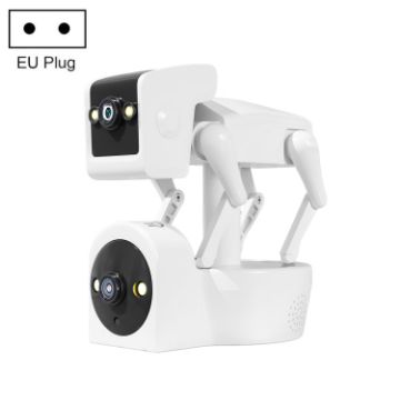 ESCAM PT212 4MP Robot Dog Camera, Cloud/Audio/Night, EU Plug - 1