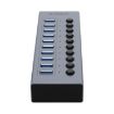 ORICO BT2U3-10AB-GY-BP 10 Port USB 3.0 HUB with Switches EU Plug - 2