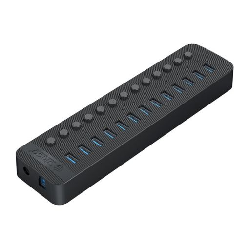 ORICO CT2U3-13AB 13-Port USB 3.0 HUB with Switches, AU Plug, Black - 1
