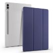 Samsung Galaxy Tab S10+/S9+ 3-Fold Dark Blue TPU Leather Case - 1