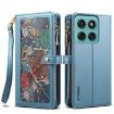 Motorola Edge 60 Pro Star Series RFID Leather Wallet Case (Blue) - 1