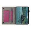 Samsung Galaxy Tab S7 Lite/S7+ Purple Litchi Leather Tablet Case - 3