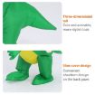 Fluorescent Green Dinosaur Inflatable Costume, Size M (120-140cm) - 3