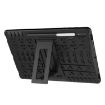 Samsung Galaxy Tab S9+ Tire Texture TPU + PC Case (Black) - 4