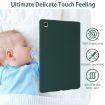 Galaxy Tab A8 X200 Skin-friendly TPU Case, Deep Green - 5