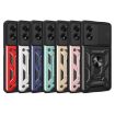 OPPO A38 4G Blue Case with Sliding Camera Cover TPU Hybrid PC Design - 2