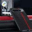 Pixel 10/10 Pro Ultra-thin Carbon Fiber Texture Case (Black Red) - 2