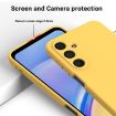 Samsung Galaxy A16 5G Yellow Liquid Silicone Dropproof Case - 4
