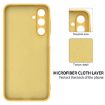 Samsung Galaxy A16 5G Yellow Liquid Silicone Dropproof Case - 6