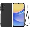 Samsung Galaxy A16 5G Liquid Silicone Black Phone Case - 1