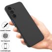 Samsung Galaxy A16 5G Liquid Silicone Black Phone Case - 2