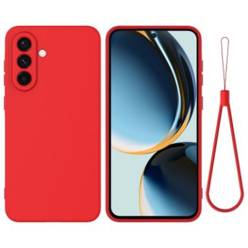 Samsung Galaxy A56 5G Red Liquid Silicone Dropproof Case - 1