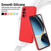 Samsung Galaxy A56 5G Red Liquid Silicone Dropproof Case - 3
