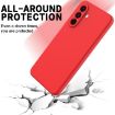 Samsung Galaxy A56 5G Red Liquid Silicone Dropproof Case - 5