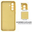 Samsung Galaxy A56 5G Yellow Silicone Dropproof Full Coverage Case - 6
