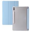 Samsung Galaxy Tab S9+ Ice Blue Acrylic Leather Case, 3-Fold - 1