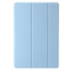 Samsung Galaxy Tab S9+ Ice Blue Acrylic Leather Case, 3-Fold - 2