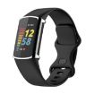 Fitbit Charge 6/5 Silver TPU Electroplated Protective Case - 5
