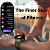 V69 Silver Smart Watch IP68 BT5.0 1.85" Voice Call/Sleep Detection - 6