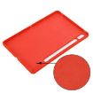 Samsung Galaxy Tab S10 FE/S10 Silicone Shockproof Case (Red) - 4