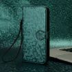 Infinix GT 30 Pro Leather Phone Case, Honeycomb Dot, Green - 2