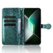 Infinix GT 30 Pro Leather Phone Case, Honeycomb Dot, Green - 4