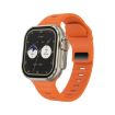 iW9 Ultra 2.04" Smart Watch, BT Call, Heart Rate, Blood Oxygen (Orange Gold) - 1
