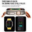 S800 Ultra Max Smart Bracelet, 1.5" Smart Watch, Bluetooth Call, Orange - 4