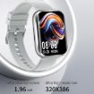 AK58 Silver Smart Watch, 1.96" Screen, Health & 100+ Sports Modes - 6