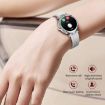 CF32 Lady Smart Watch, Silicone Band, 100+ Sports Modes (Gold) - 6