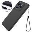 Infinix Hot 40/Pro Black Silicone Dropproof Full Coverage Case - 2