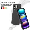 Infinix Smart 9 Black Liquid Silicone Dropproof Full Coverage Case - 3