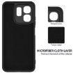 Infinix Smart 9 Black Liquid Silicone Dropproof Full Coverage Case - 6