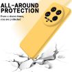Xiaomi 14 Ultra Yellow Liquid Silicone Dropproof Phone Case - 3