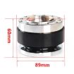 60mm Universal Car Steering Wheel Quick Release Hub Adapter (Purple) - 2