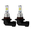 9005 HB3 72W LED Car Fog Bulbs 1000LM 6000K White & Yellow Light - 2