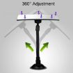 Adjustable 360 Car Windshield Blind Spot Mirror with Suction Cup - 5