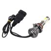 2 PCS 9006 HB4 Car LED Fog Light Lamp: White & Yellow, 6W 400LM - 3