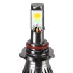 2 PCS 9006 HB4 Car LED Fog Light Lamp: White & Yellow, 6W 400LM - 4