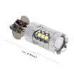H3 5W 250LM Car Fog Lights with 16 LED Bulbs, White, 2PCS - 3