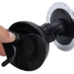 360 Adjustable Rear Baby Safety Mirror, 75mm Diameter (Black) - 4
