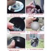 360 Adjustable Baby Safety Rearview Mirror, 75mm Diameter - 6