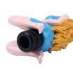 Sexy Blue Universal Gear Shift Knob with Three Covers for All Cars - 4
