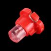 2W T4.2 Wedge LED Dashboard Gauge Bulbs, 10PCS, Red Light - 2