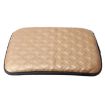 Universal Automotive Armrest Mats - Gold, 29.5x21cm Cushion Cover - 5
