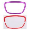 Audi Steering Wheel Ring Cover Trim Sticker Decoration - Purple - 4